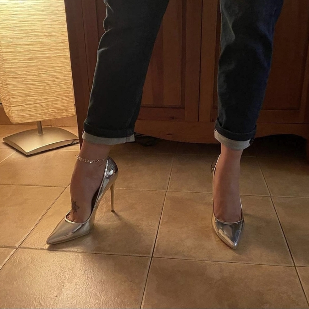 GENSHUO Women's 4.7 Inch Pumps High Heels Dress ShoesWedding, Stiletto, Sexy,